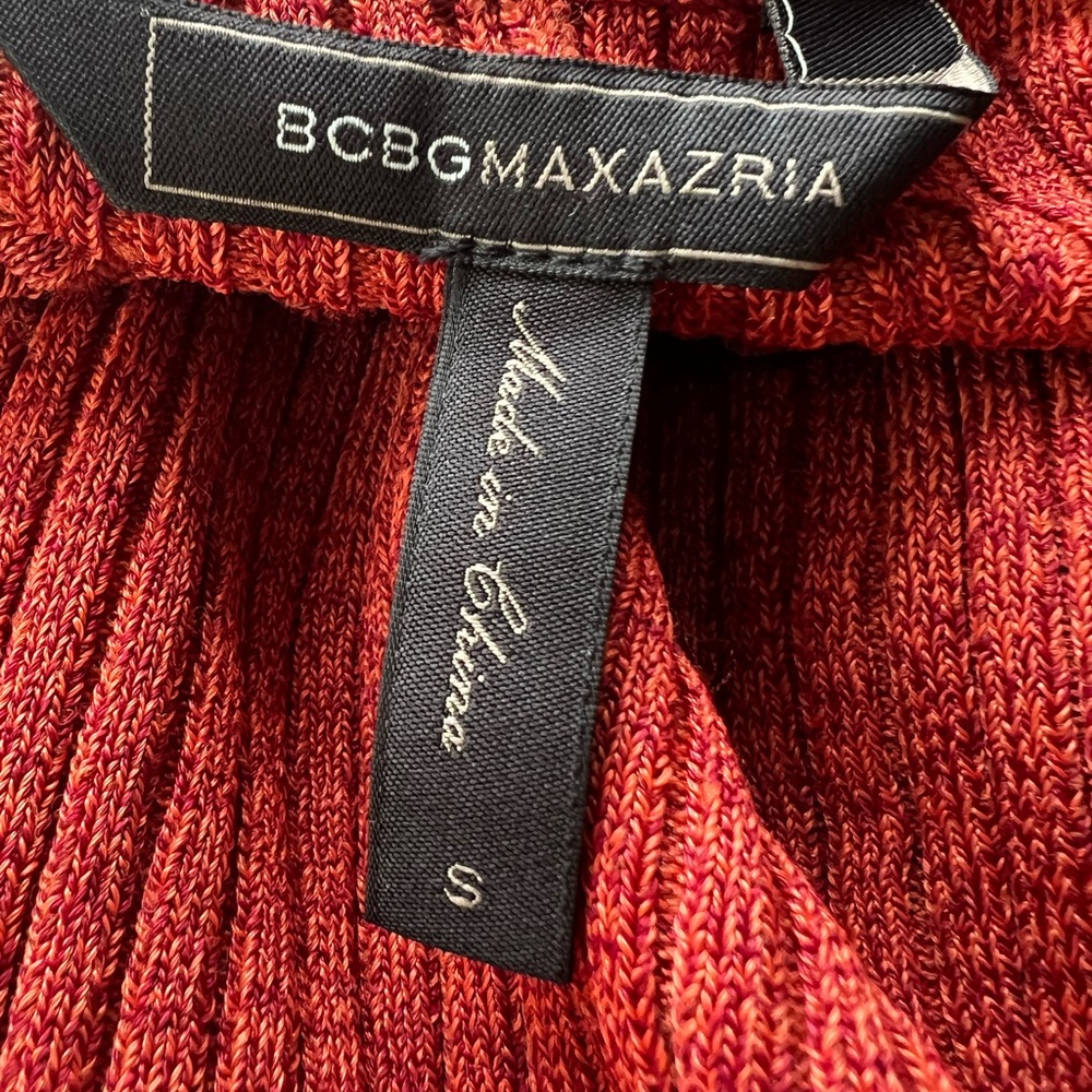 BCBGMaxazria Braiden Dress in Rosewood Color size Small - Picture 4 of 8